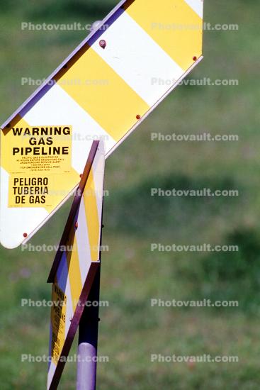 Gas Pipeline, Warning