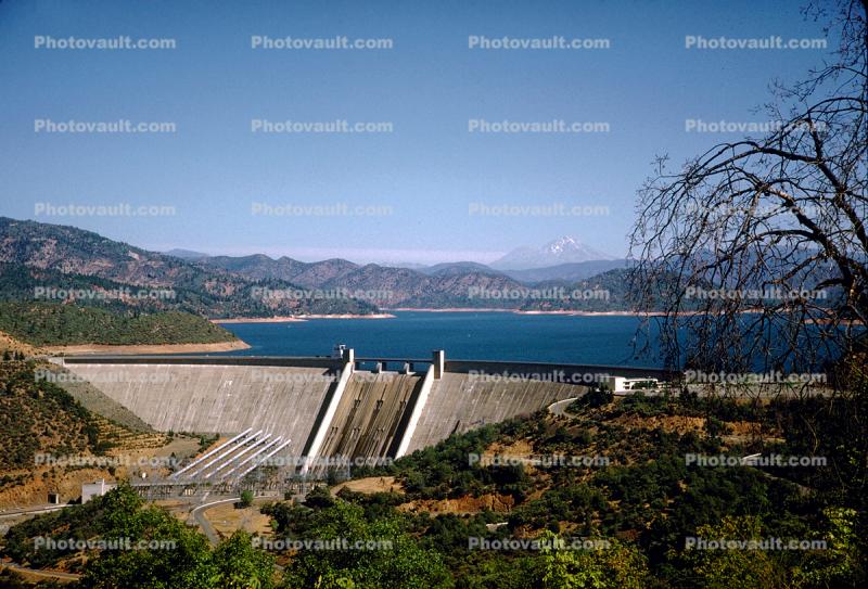 Shasta Lake Dam, California, 1950s