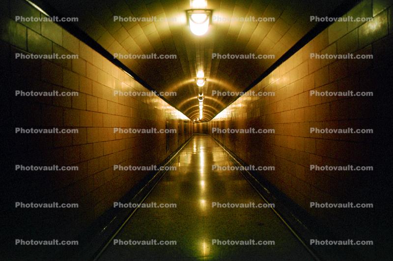 Underground Hallway, Vanishing Point, Hoover Dam