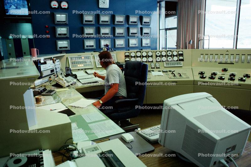 Control Room, Wells Dam