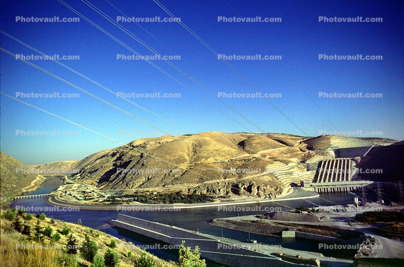 Ataturk Dam, Euphrates River, Turkey