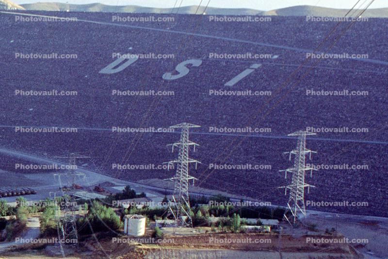 DSI, Ataturk Dam, Euphrates River, Turkey, Transmission Towers, Pylons
