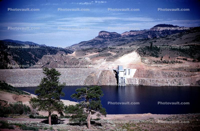 Blue Mesa Dam, Gunnison River, Colorado