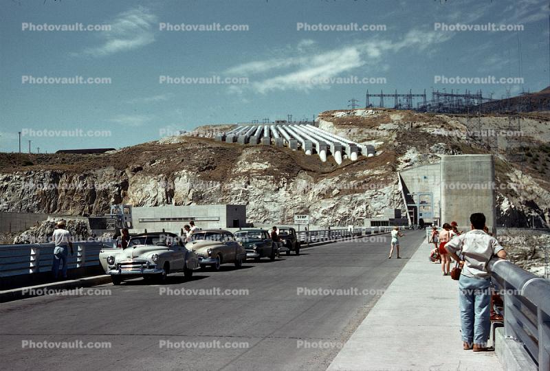 Cars, Pipeline, 1950s