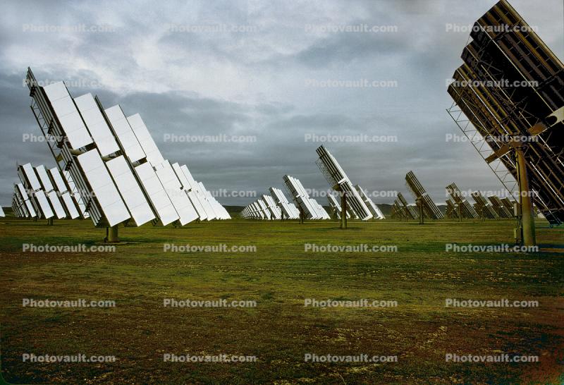Arco Solar Power Production, Heliostats, Solar Cells