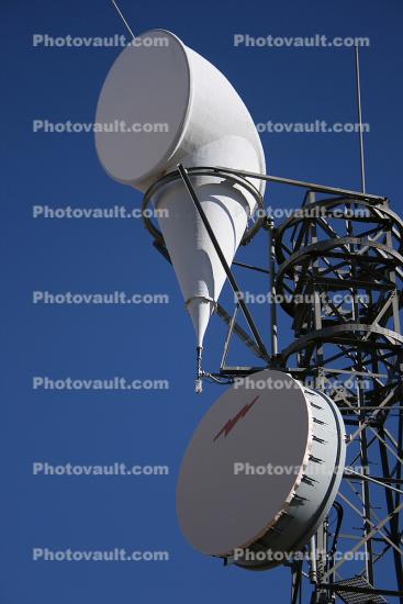 Microwave Horn, Route 66, Winslow, Arizona, Microwave Tower