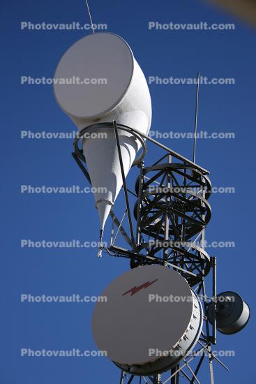 Microwave Horn, Route 66, Winslow, Arizona, Microwave Tower