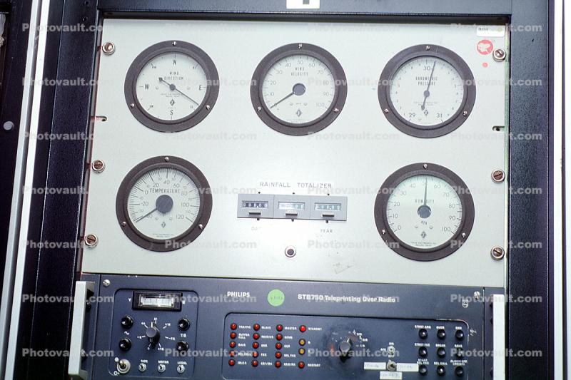 Philips STB750 Teleprinting Over Radio, Weather Station, Teletype, Ham Radio Station