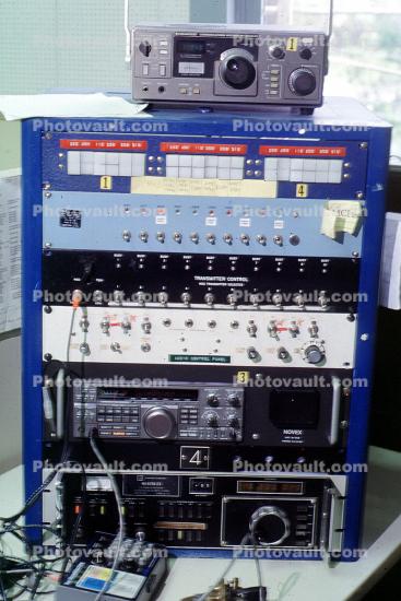 Transmitter Control, Equipment rack, switches