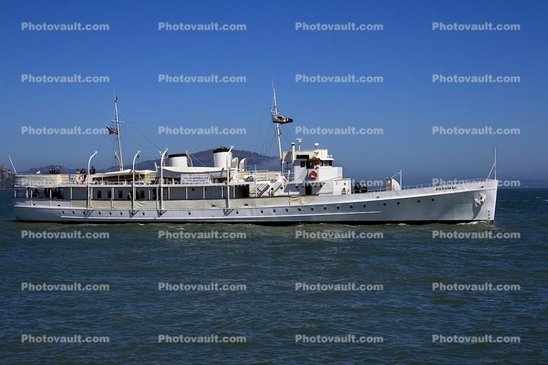 The Potomac, President Roosevelt's Boat, USS Potomac Presidential Yacht