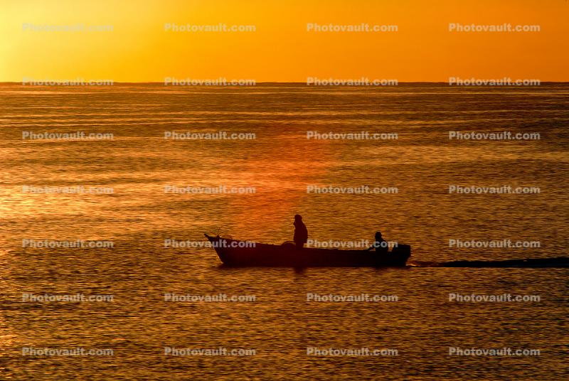 power boat, Sea of Cortez, Los Barriles, sunrise, boat, Mexico