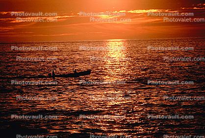 sunrise, power boat, Sea of Cortez, Los Barriles