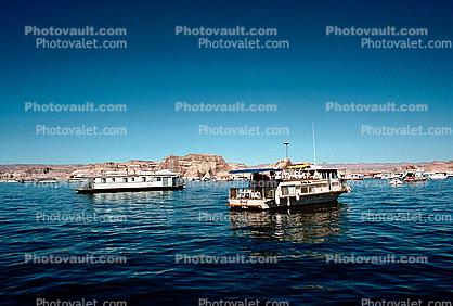 Houseboats, Lake Powell, Utah