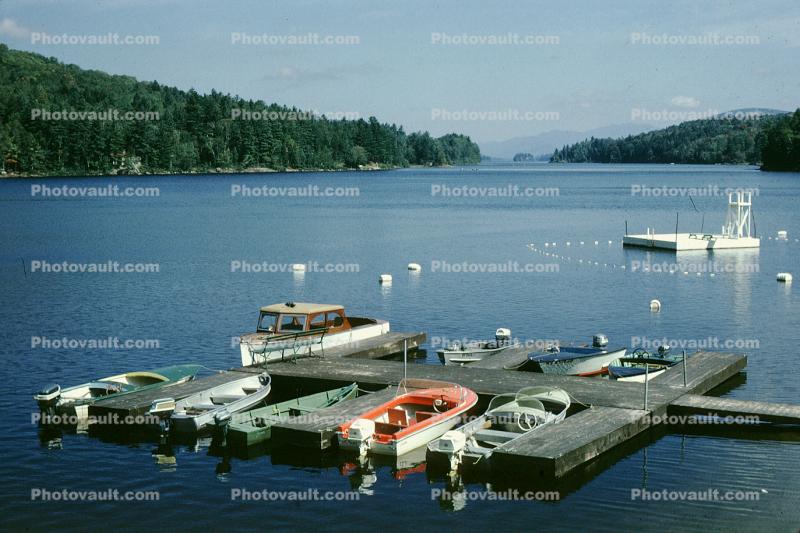 Lake, pier, dock, harbor, 1965, 1960s