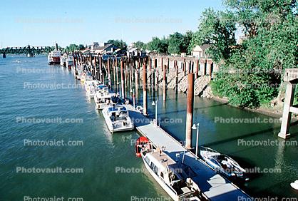 dock, Sacramento River