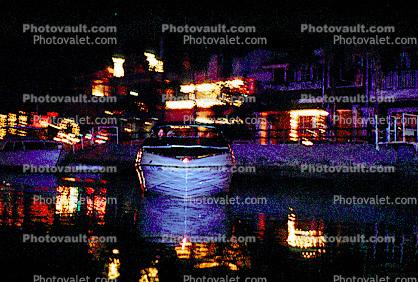 Dock, Canal, Boat, Water, reflection