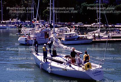 Marina, Tiburon Harbor, Docks, Marin County, California