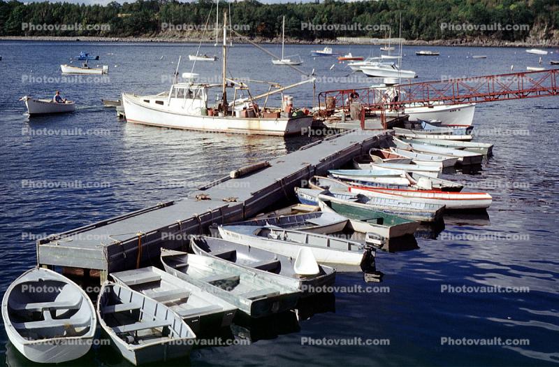 Boats, Floating Dock, New Hampshire