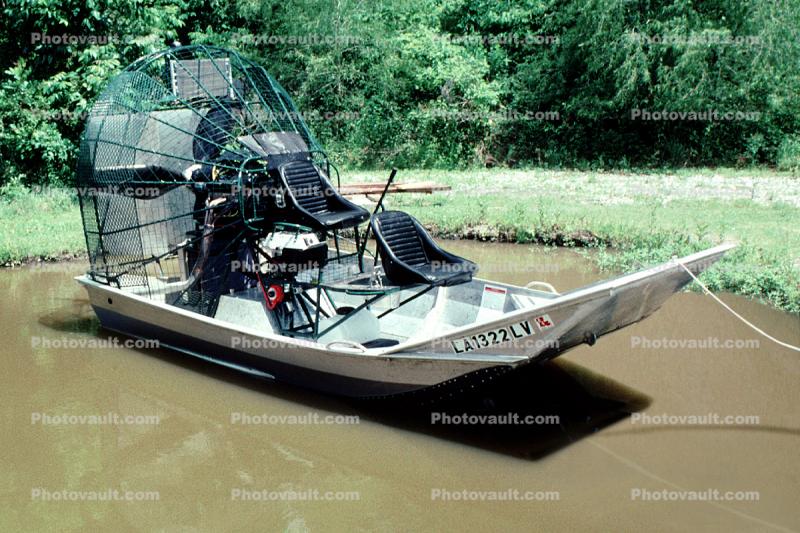 Airboat, Bayous of Louisiana, swampboat, swamp boat, wetlands