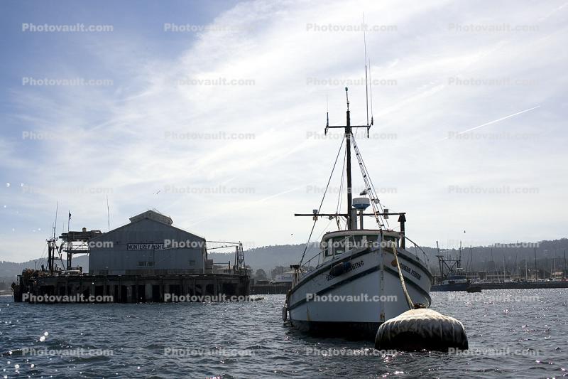 General-Pershing fishing boat, Docks, Pier, Monterey Bay