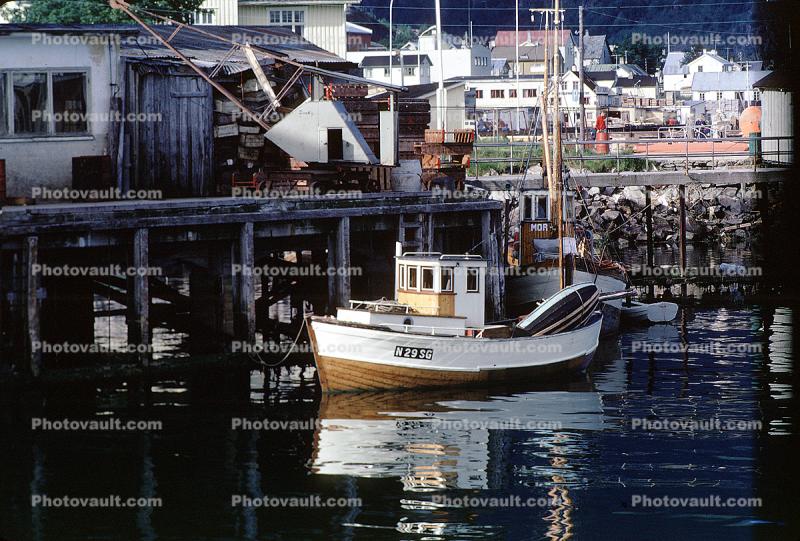 Harbor, Dock, Fishing Boat, Svolvaer, Norway