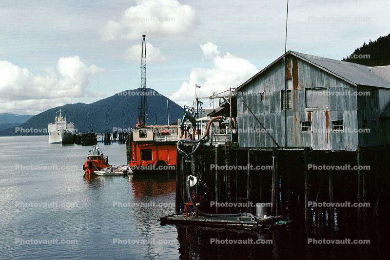 Harbor, Fisheries, buildings, dock, harbor, Ketchikan, Alaska