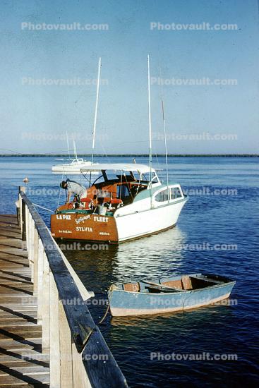 dock, rowboat, La-Paz, Baja California, Mexico