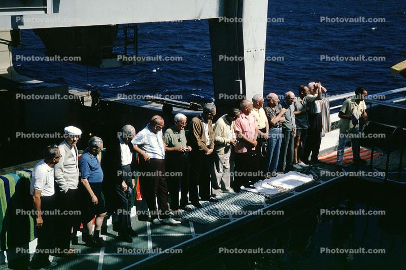 crossing the date line ceremony, 1950s
