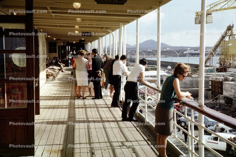 Ship Deck, Arreafe Lanzarote Island, Canary Island, 1950s