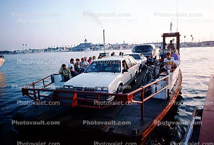 Car Ferry, Vehicle, automobile, Ferryboat, 1950s