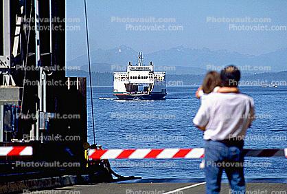 Car Ferry, Seattle Harbor, Ferry, Ferryboat, Harbor