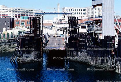 Car Ferry, Ferryboat Landing, buildings, cityscape, Bremerton
