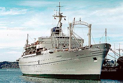 Bow, cruise ship, MERCY SHIP MS Anastasis