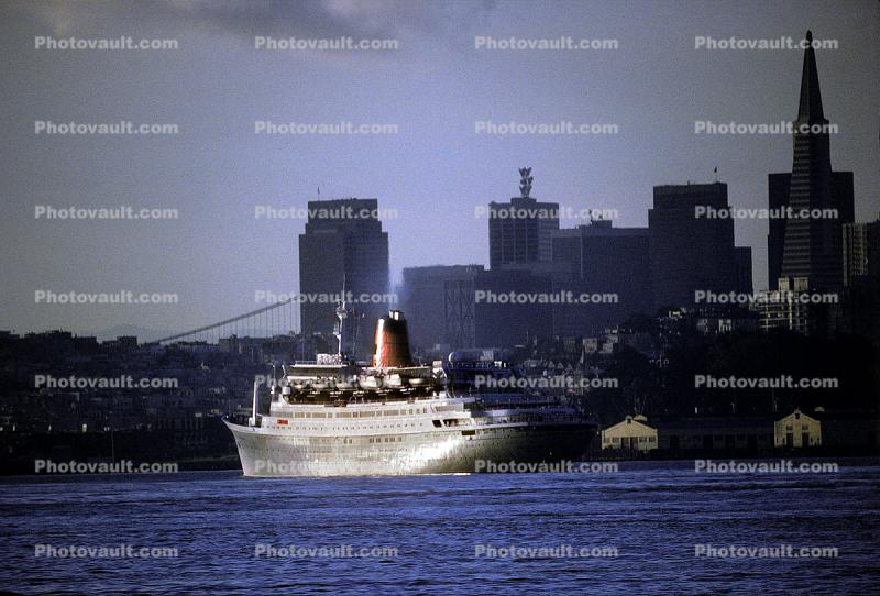 MS Sagafjord, Cunard Lines, Ocean Liner, Cruise Ship, IMO 6416043