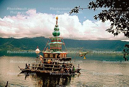 Lake Maninjau, Caldera Lake, West Sumatra, Indonesia