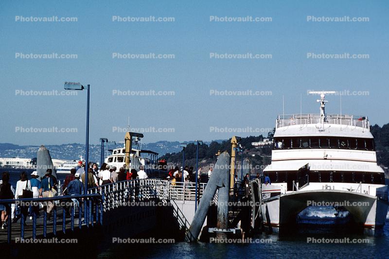 Catamaran, Dock, Ferryboat