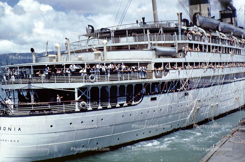 Matsonia, Honolulu, Hawaii, Cruise Ship, IMO: 5229223, 1963, 1960s