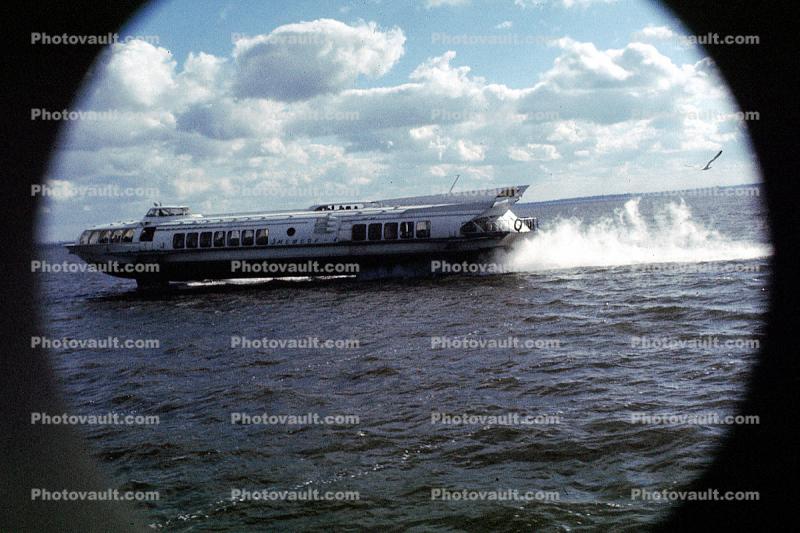 KOMETA Hydrofoil, (Project 342ME), Passenger Ferry, Ferry, Ferryboat, Hydroplaning, October 1969, 1960s