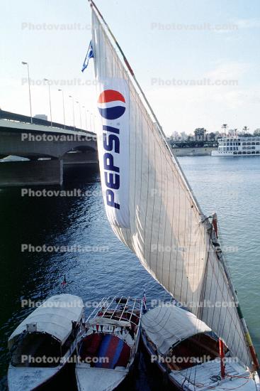 Pepsi Sail, Nile River, Dahl, Riverboat, Cairo