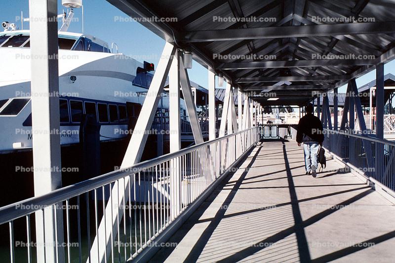 Gangway, Walkway, Dock, Mare Island Ferry Landing, Vallejo, California