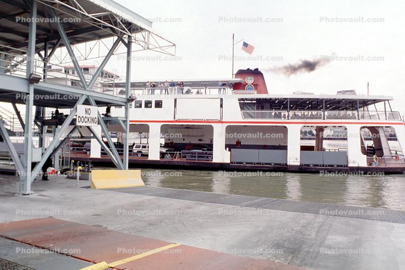 Car Ferry, Mississippi River, New Orleans, Ferry, Ferryboat