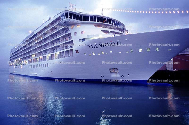 The World cruise ship, IMO: 9219331