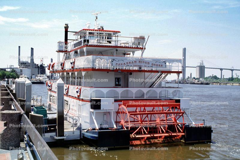 Savannah River Queen, Dock, Savannah River, Georgia