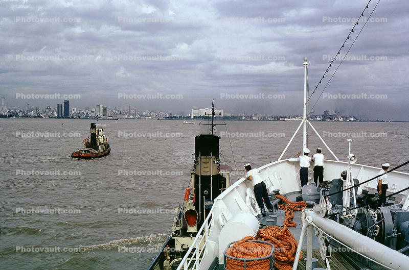 tugboat, Stella Oceanis, bow, Buenos Aires