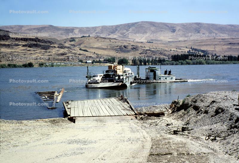 Car Ferry, Ferry, Ferryboat, tugboat, 1950s
