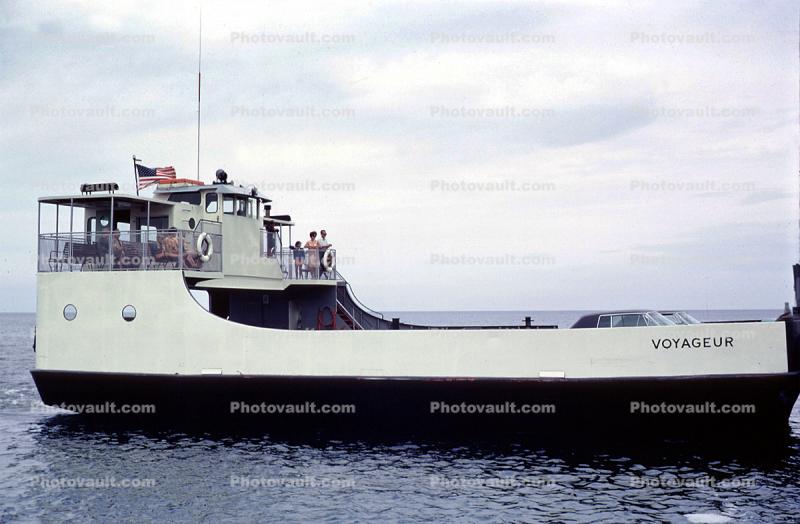 Voyageur, Car Ferrryboat, Ferry, 1960s