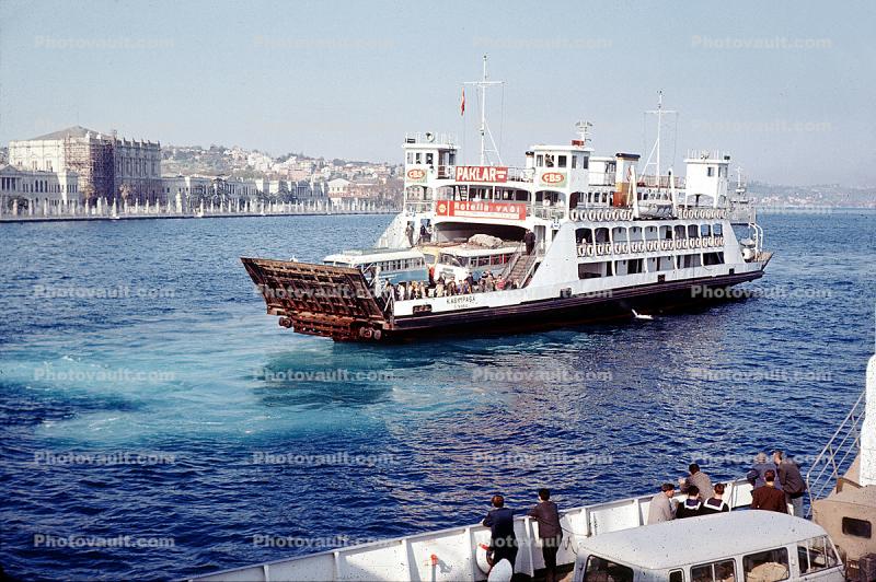 car ferry, Kasimpasa, Ferry, Ferryboat, Bosporus, Istanbul