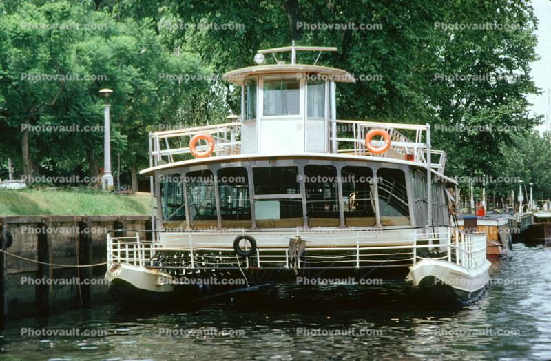 Catamaran II, Pontoon Excursion Boat, river, lake