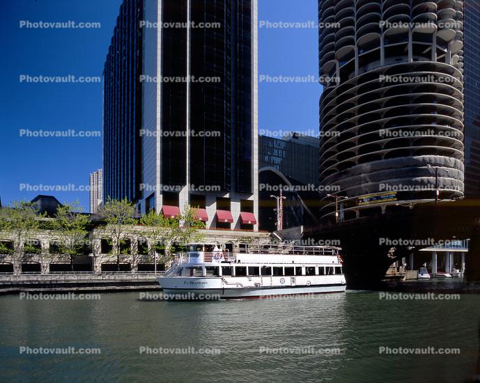 Chicago River, Tour Boat, Excursion, tourboat