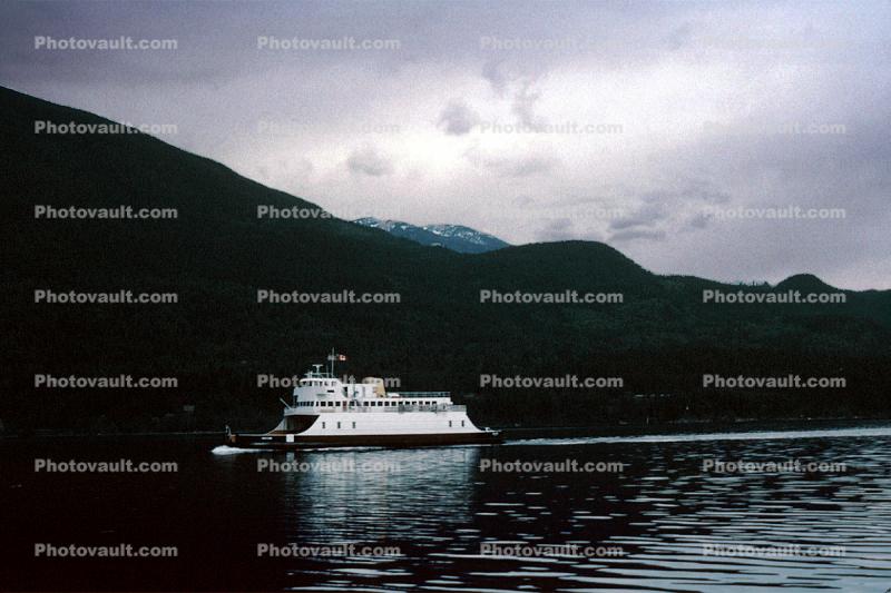 MV Anscomb, Car Ferry, Ferryboat, Kootenay Bay